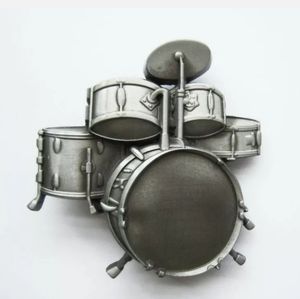 New Drums drum set drummer belt buckle approximately 3.75".  Choose color.